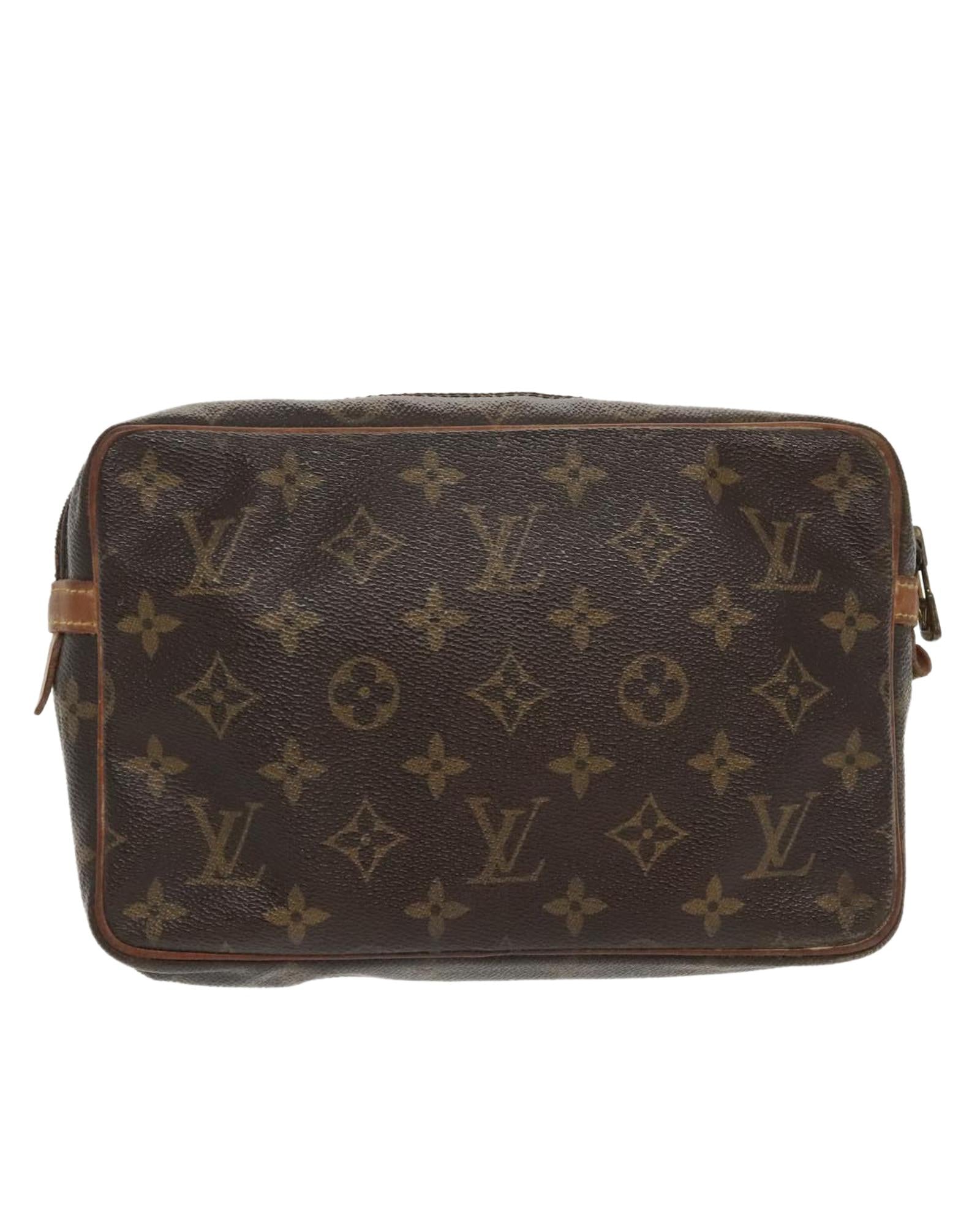 Monogram Canvas Compiegne Clutch Bag