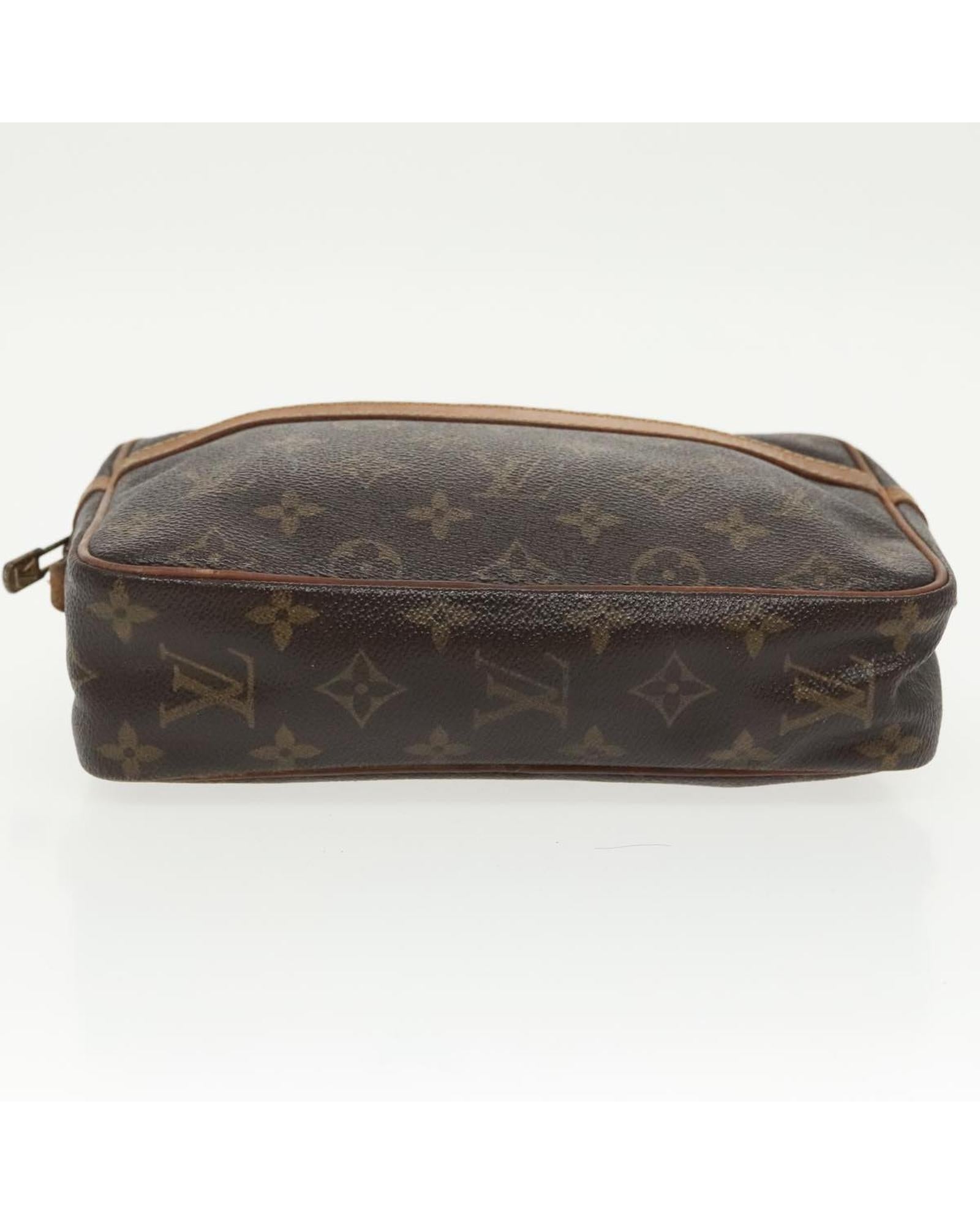 Monogram Canvas Compiegne Clutch Bag