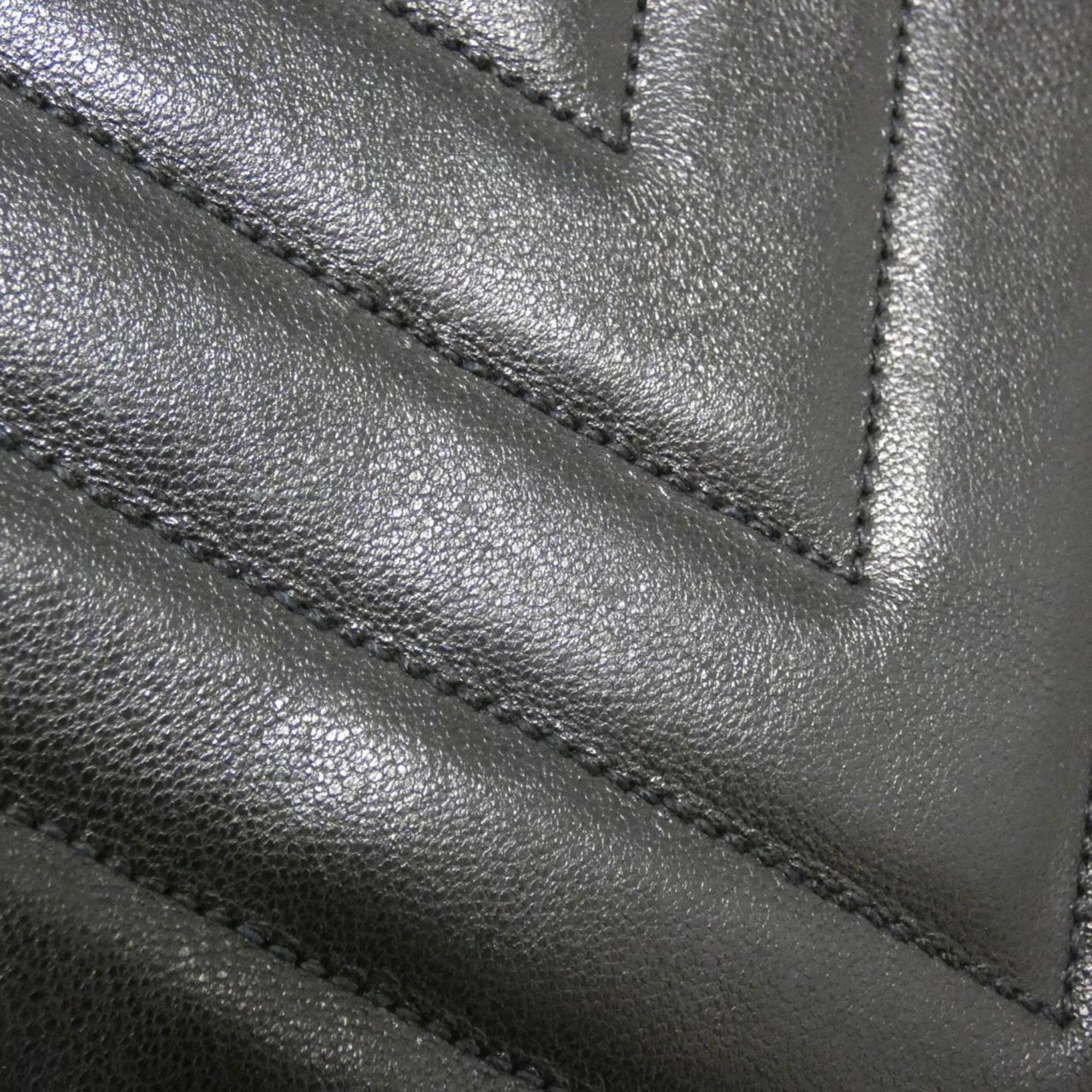 Chanel Chevron Quilted Leather Shoulder Bag