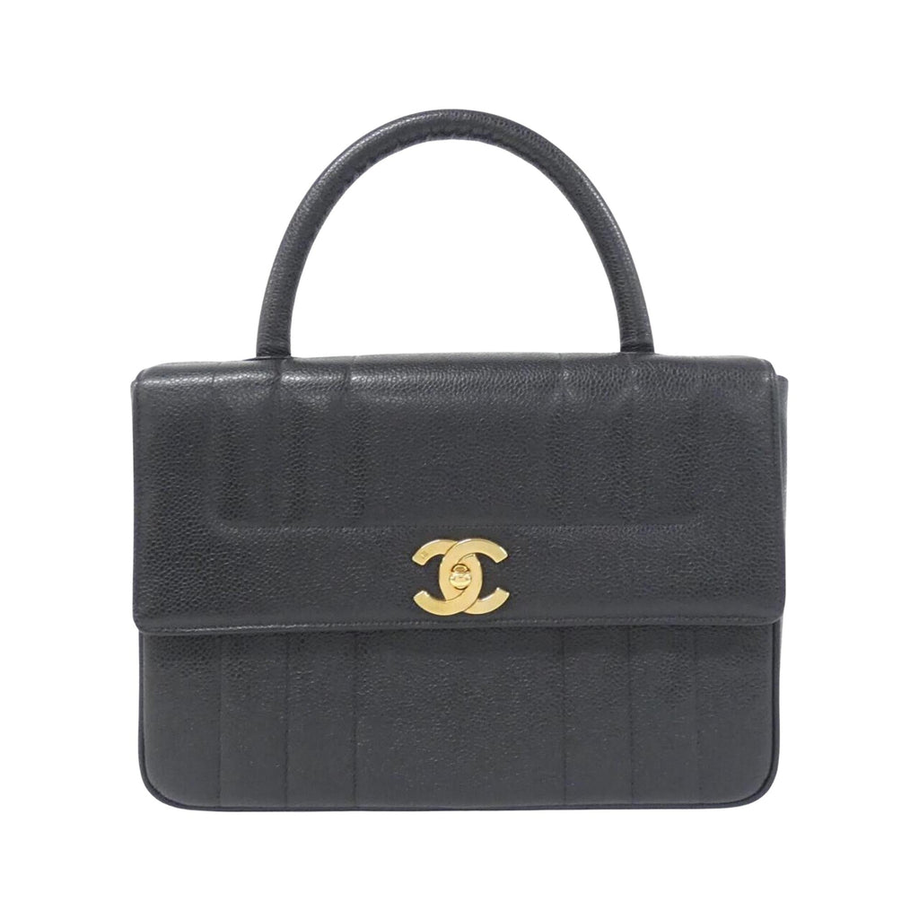 Chanel Caviar Leather TopHandle Handbag