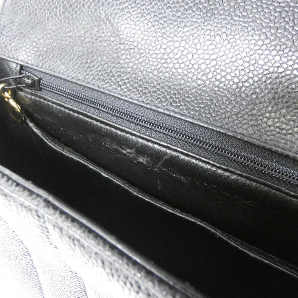 Chanel Caviar Leather TopHandle Handbag