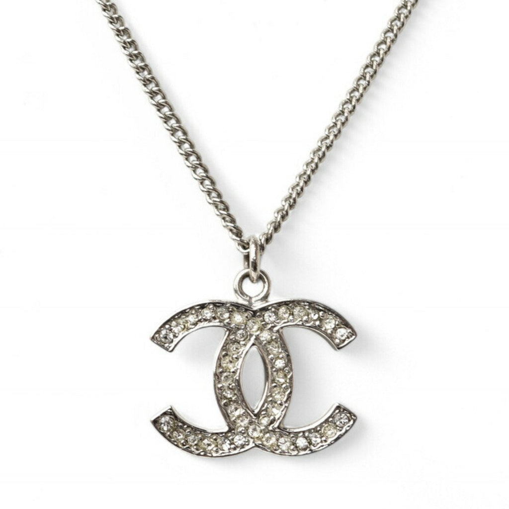 Chanel Elegant Metal Pendant Necklace with Box and Dust Bag