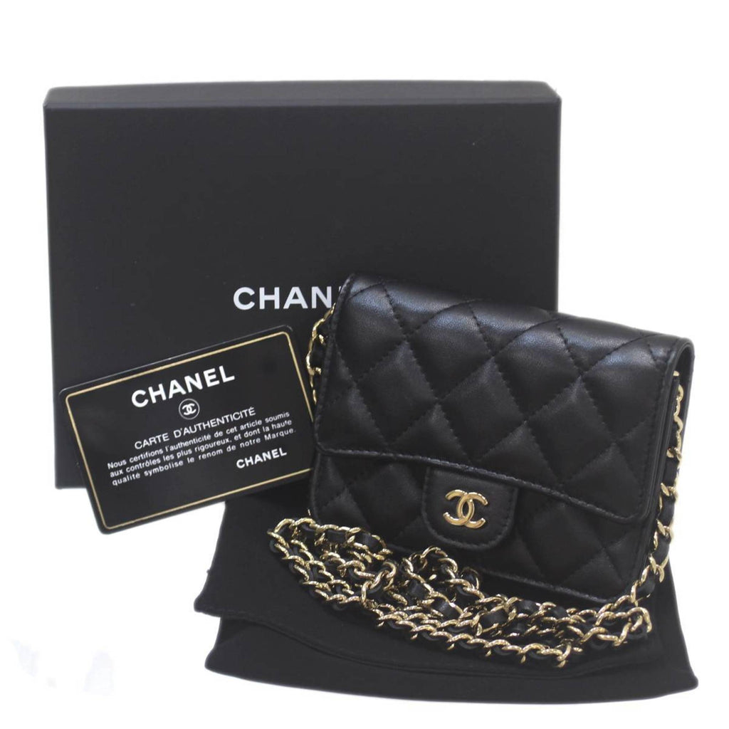 Chanel Chanel Quilted Lambskin Chain Bag