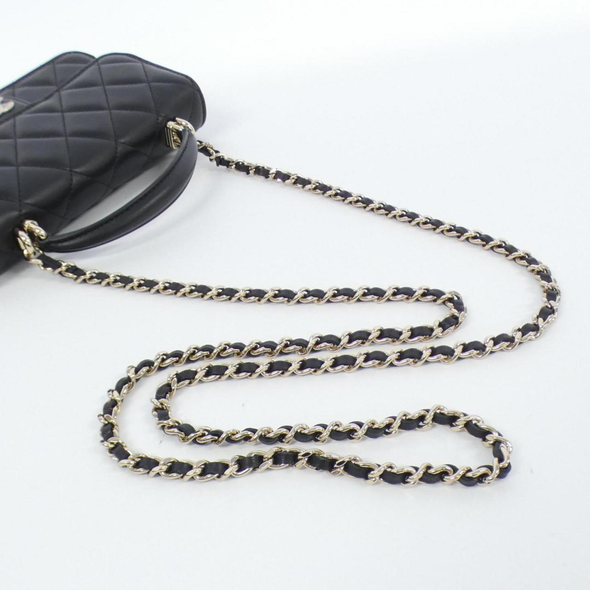 Chanel Chanel Quilted Lambskin Shoulder Bag