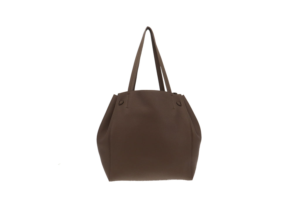 Celine Taupe Soft Graied Calfskin Small Cabas Phantom