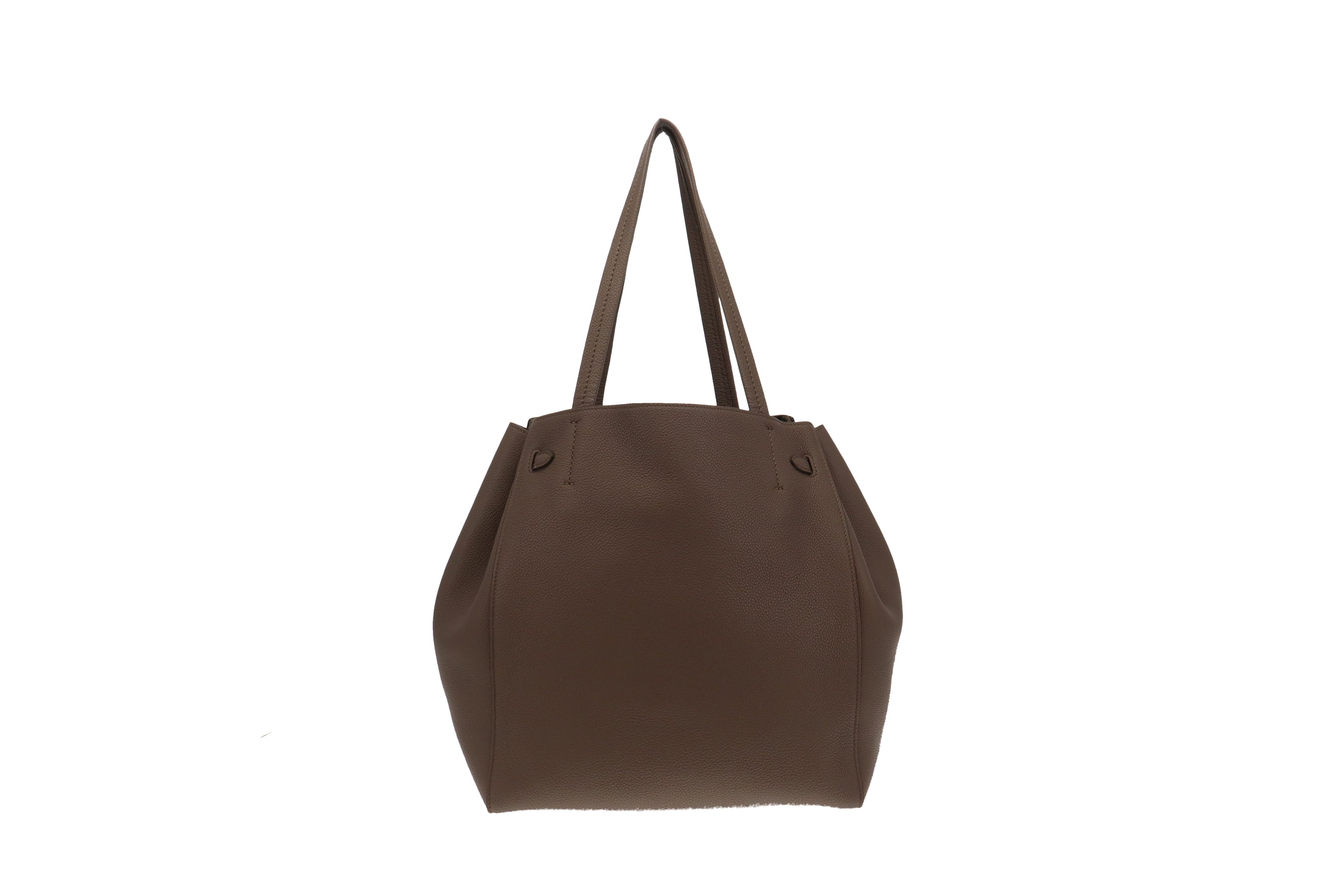 Celine Taupe Soft Graied Calfskin Small Cabas Phantom