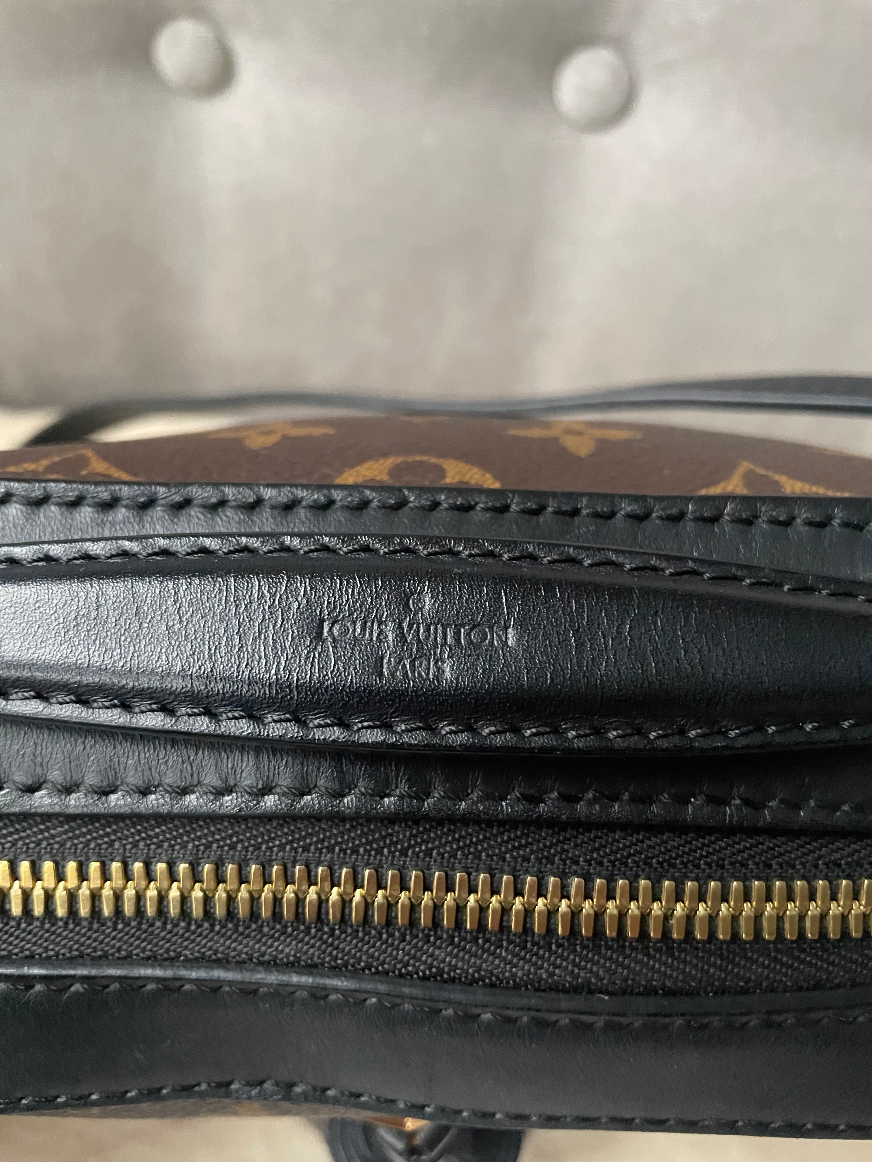 Louis Vuitton Saintonge Black and Monogram
