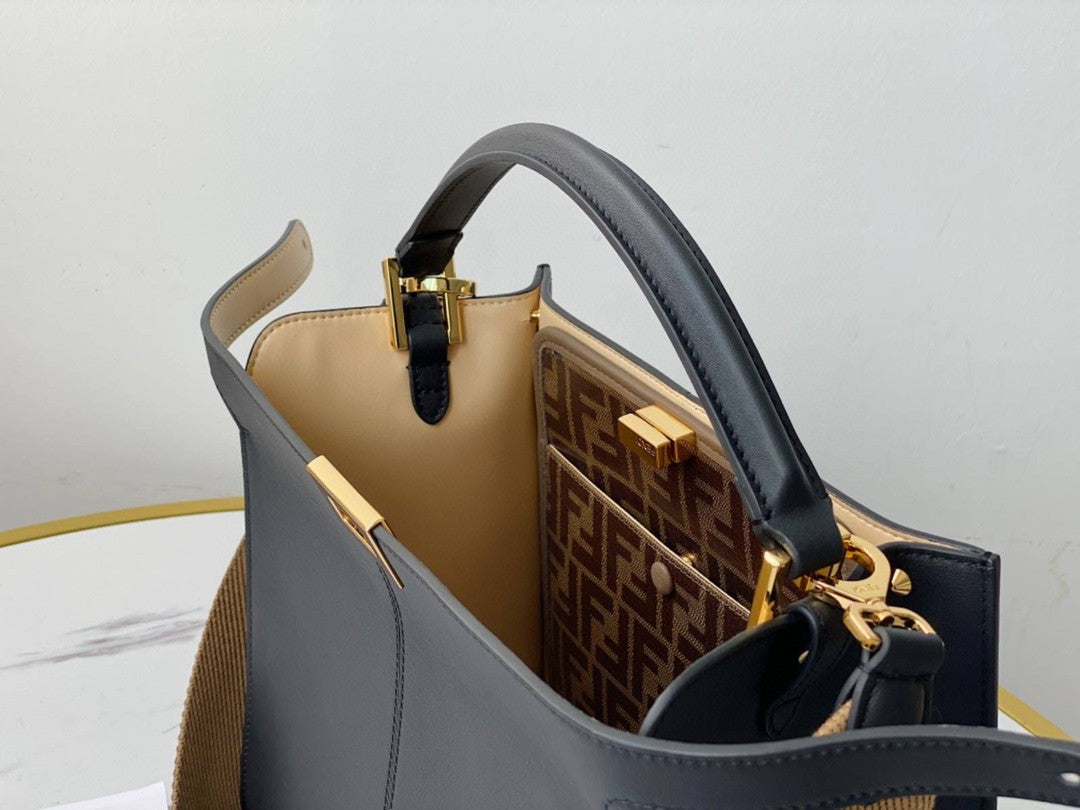 FI GlamI X-Lite Tote MeGLAMIum Navy Blue Bag For Woman 30cm/12in