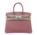 HermÃƒÆ’Ã‚Â¨s Birkin 30 Ostrich Terre Cuite Bag