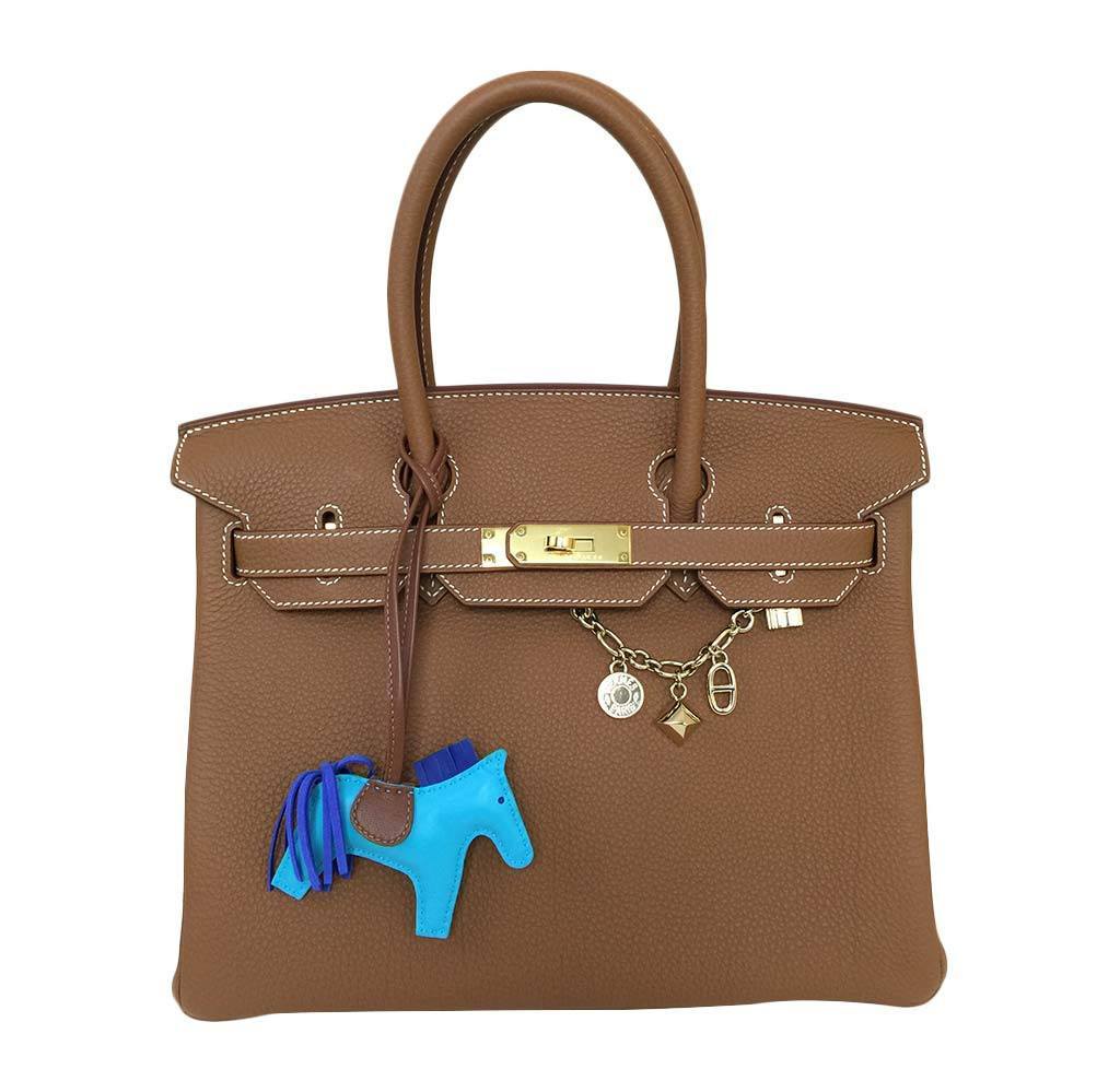 HermÃƒÆ’Ã‚Â¨s Birkin 30 Gold Bag Togo Leather
