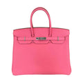 HermÃƒÆ’Ã‚Â¨s Birkin 35 Rose Lipstick PHW