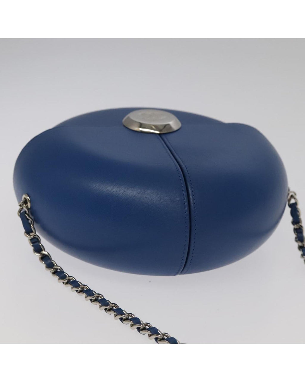 CHANEL Chain Shoulder Bag Lamb Skin CC Auth