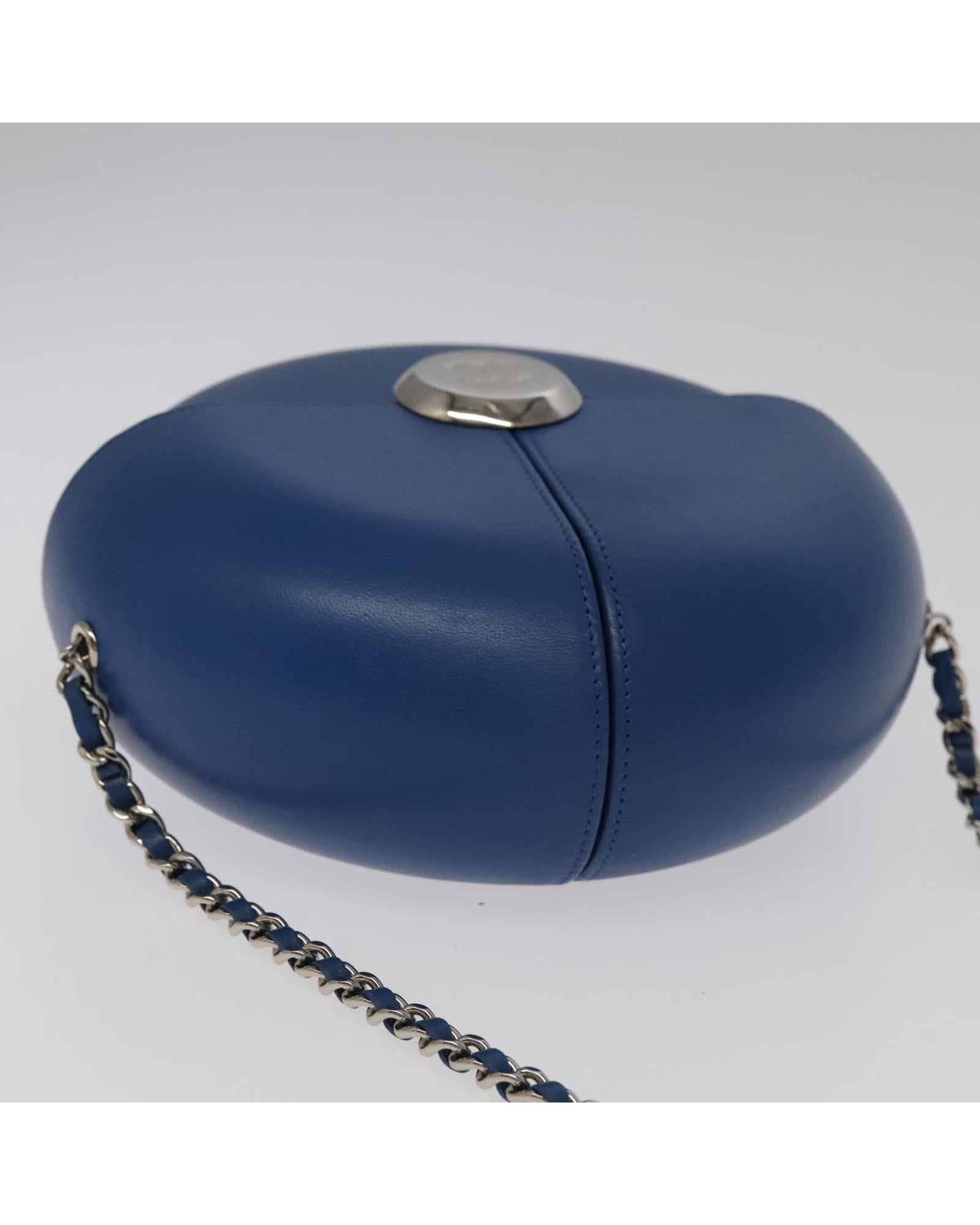CHANEL Chain Shoulder Bag Lamb Skin CC Auth