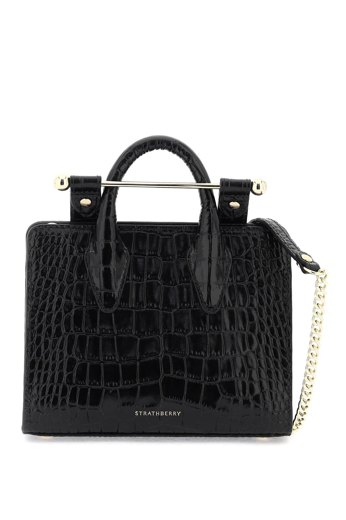 Strathberry Nano Tote Leather Bag Women