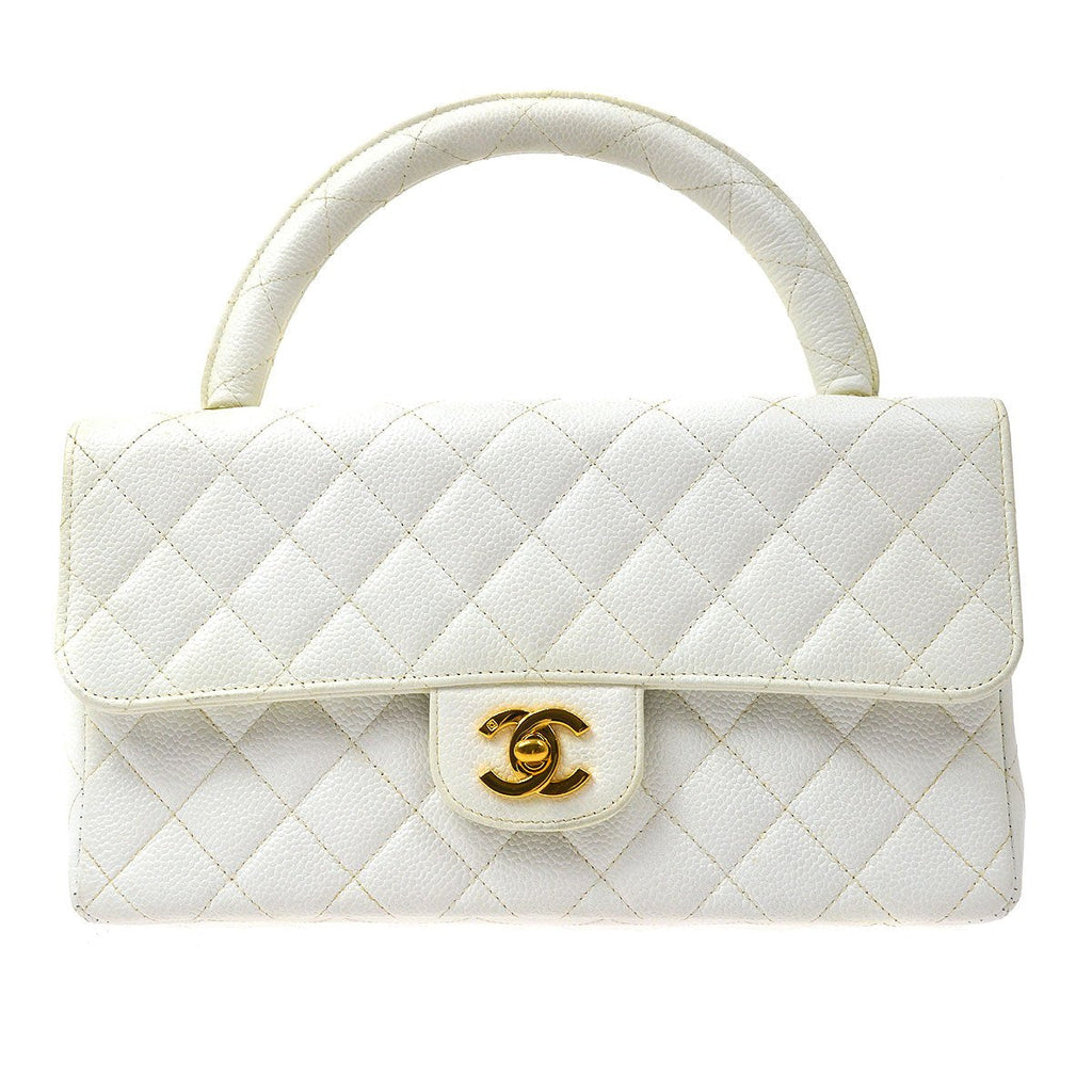 CHANEL 1996-1997 Classic Flap Handbag Medium 39606