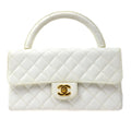 CHANEL 1996-1997 Classic Flap Handbag Medium 39606