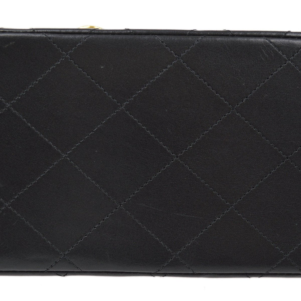 CHANEL 1994-1996 Classic Flap Maxi Black Lambskin 70689