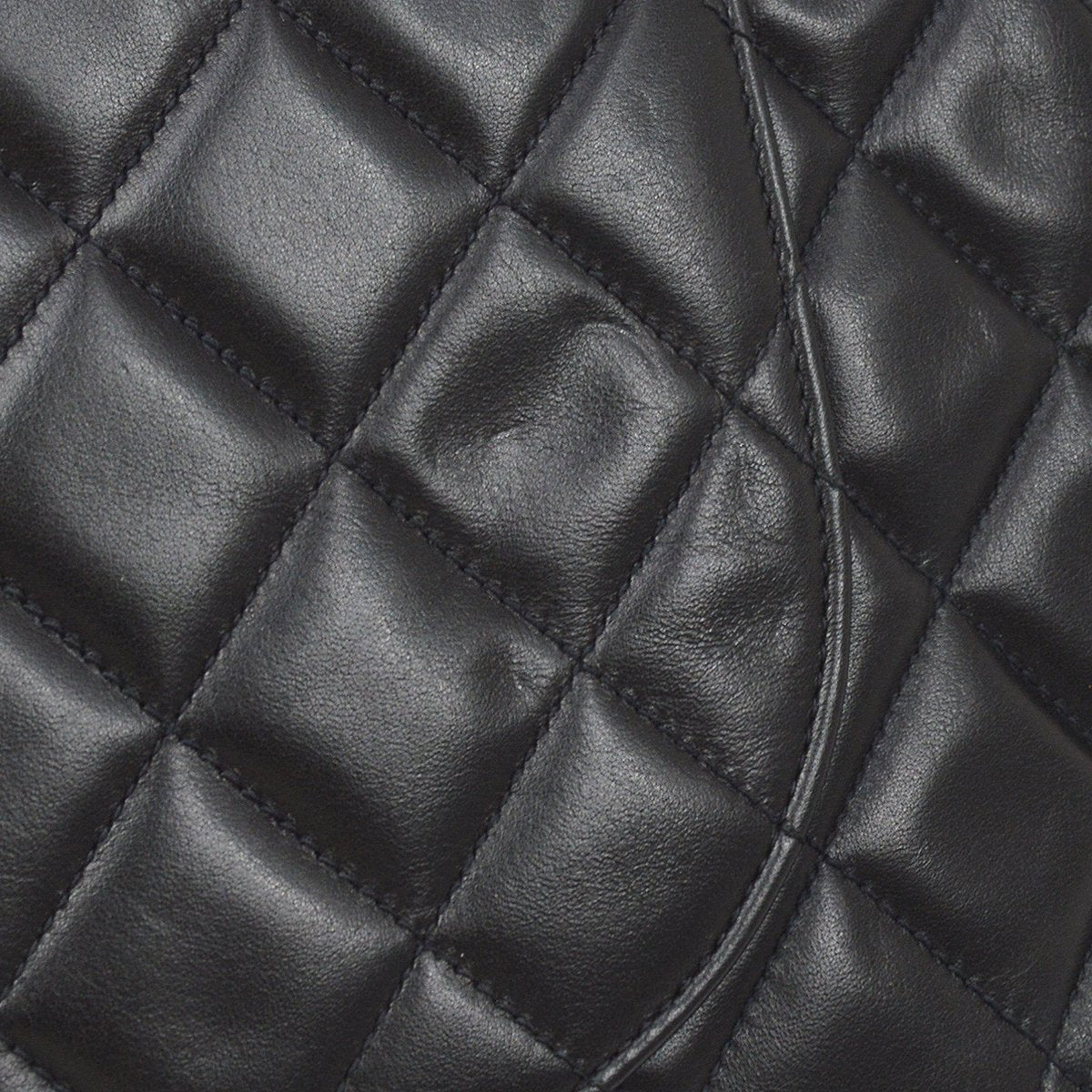 CHANEL 1994-1996 Classic Flap Maxi Black Lambskin 70770
