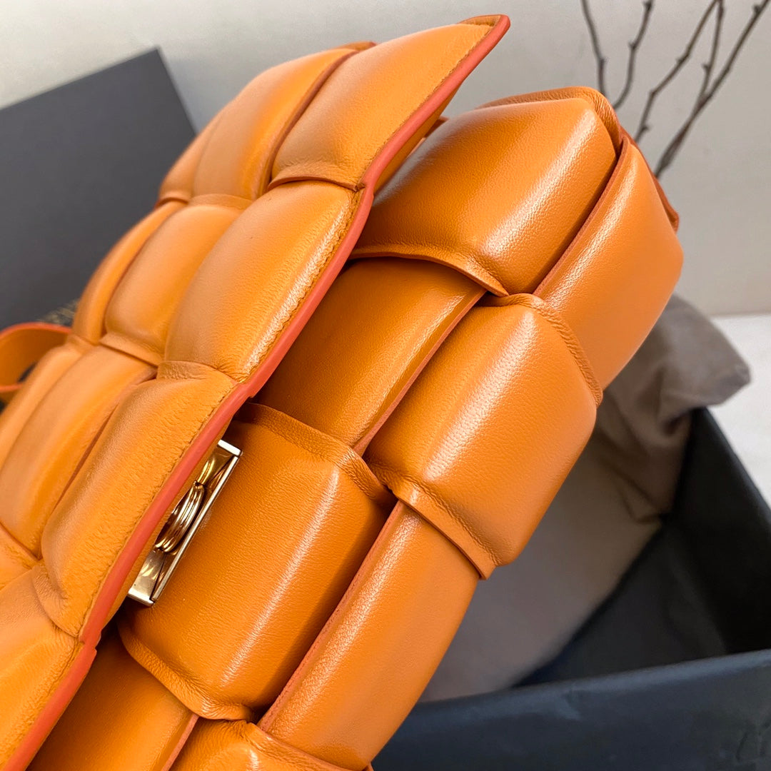 GLAMI Padded Cassette Bag For Women 10.2in/26cm In Orange