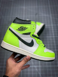 Designer Air Jordan 1 Retro High Og "ObsiGLAMIan" GlamIuoresGLAMInt Green