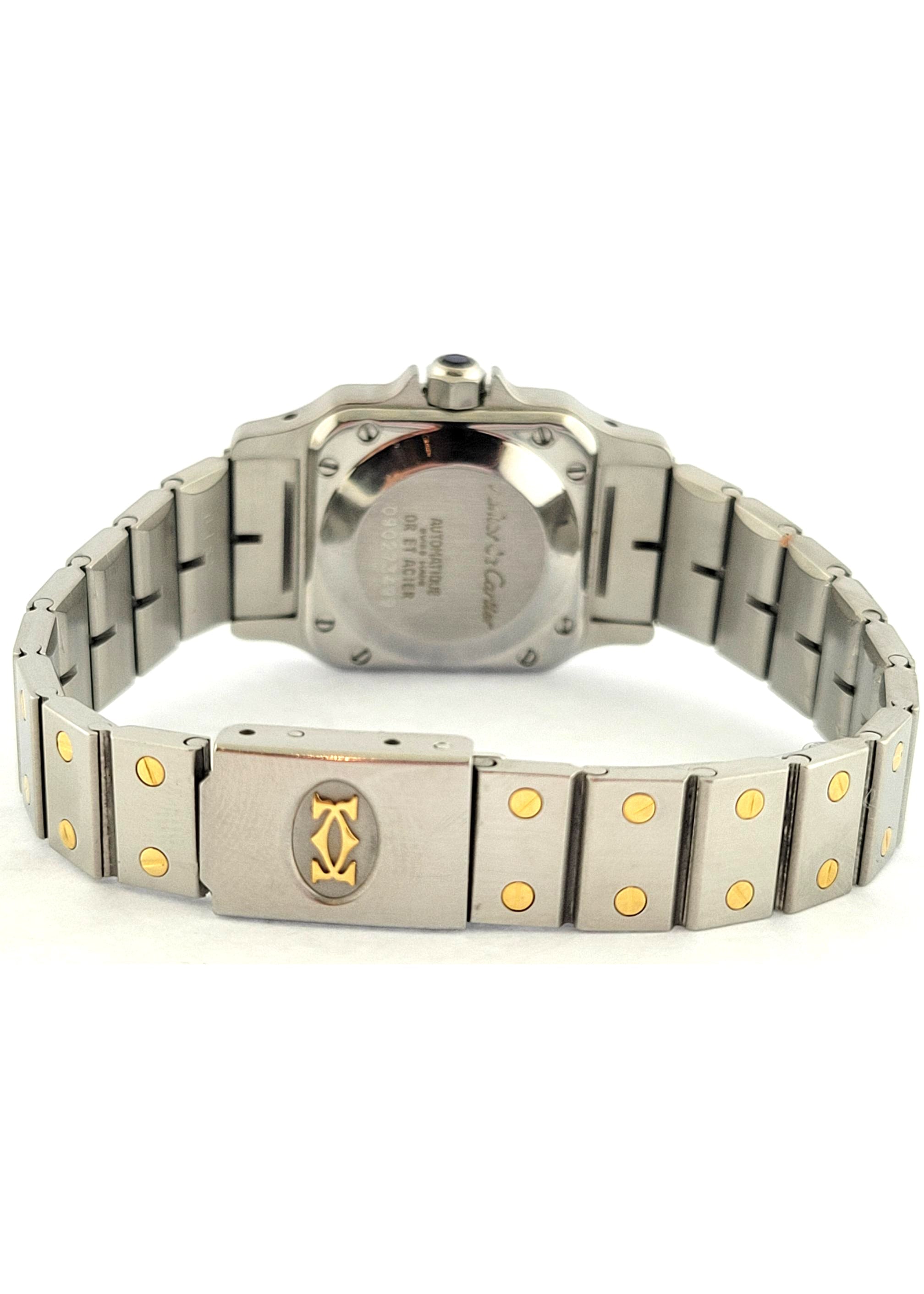 Cartier Santos Galbee 24mm (Small Size) Circa 1980's