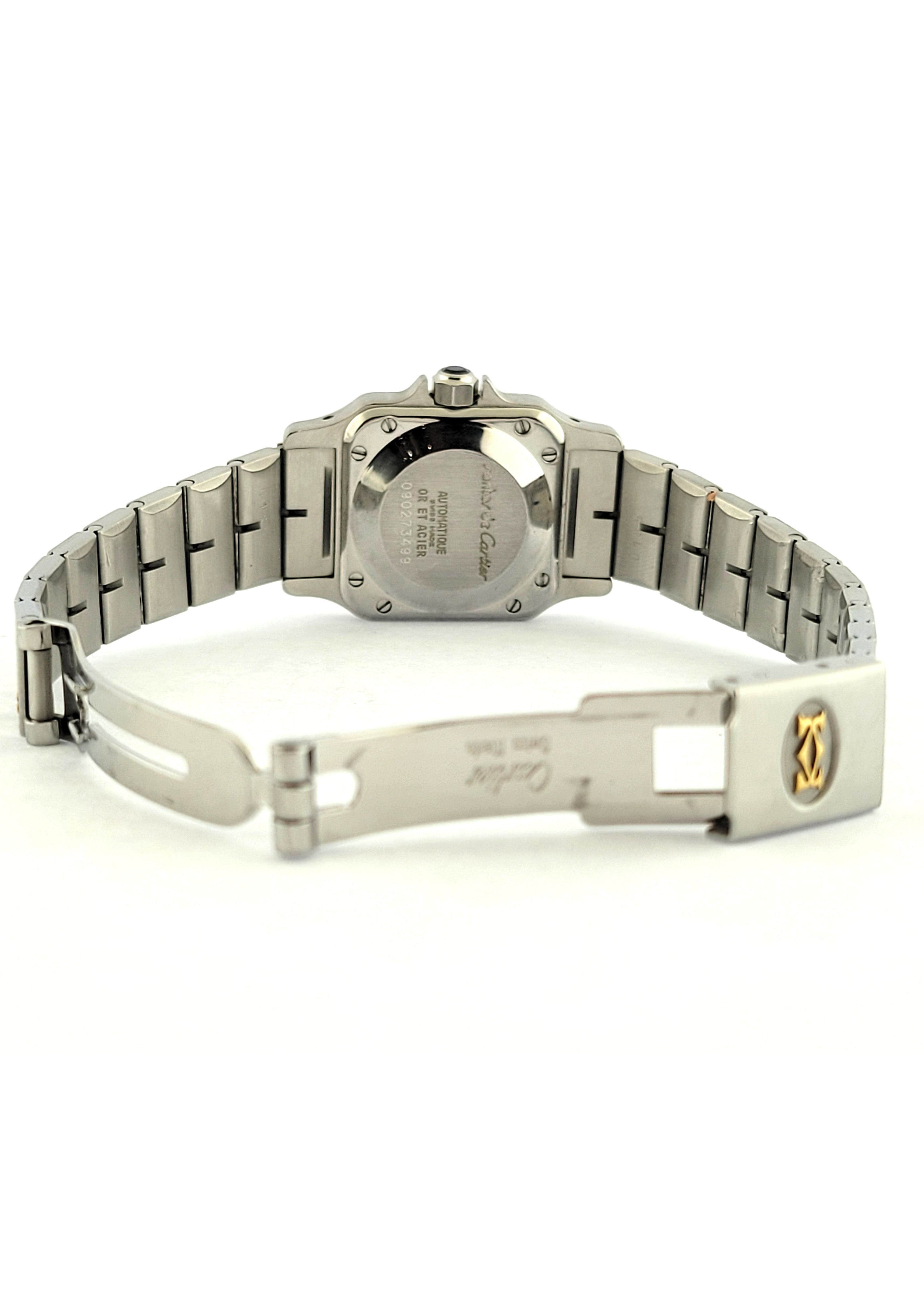 Cartier Santos Galbee 24mm (Small Size) Circa 1980's