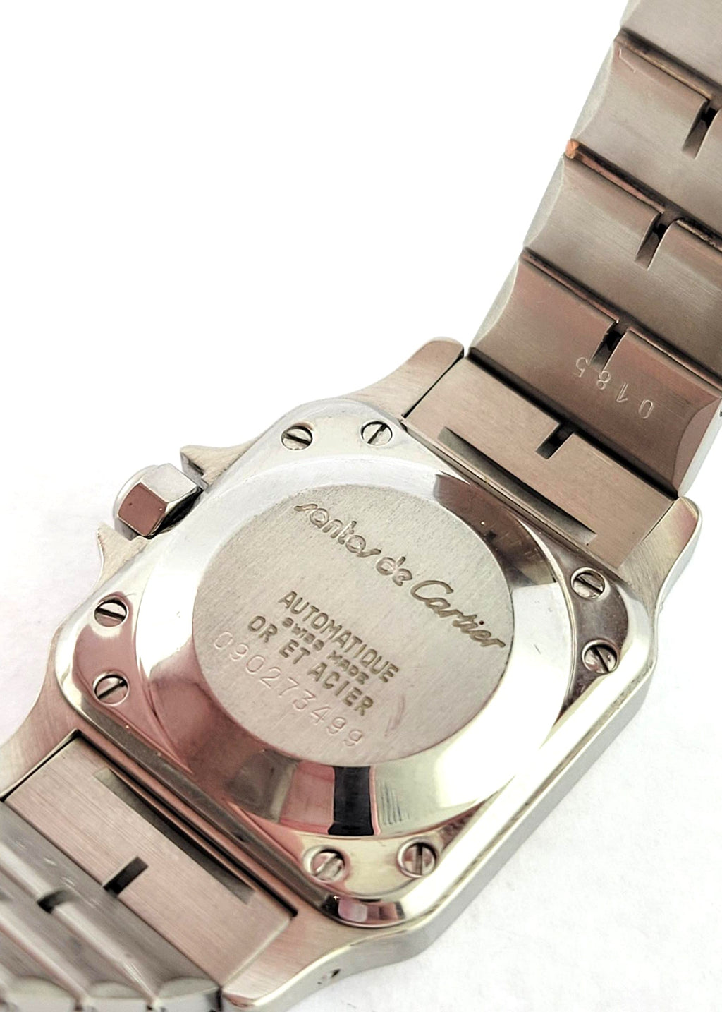 Cartier Santos Galbee 24mm (Small Size) Circa 1980's