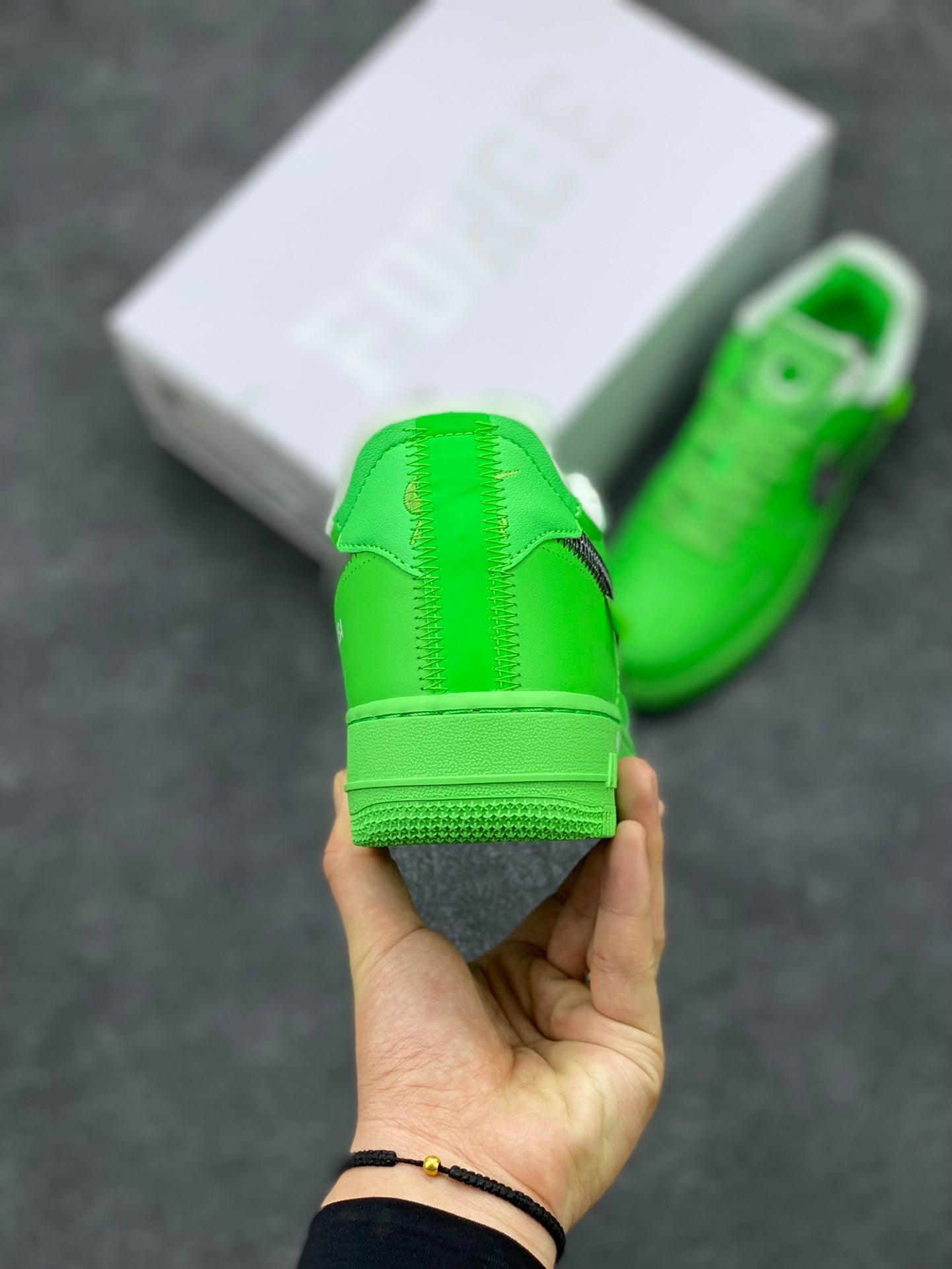 Designer Off Wht x Air ForGLAMI 1 Low "Green" DX1419-300