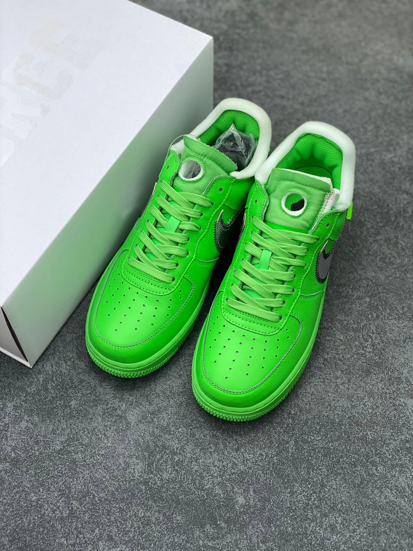 Designer Off Wht x Air ForGLAMI 1 Low "Green" DX1419-300