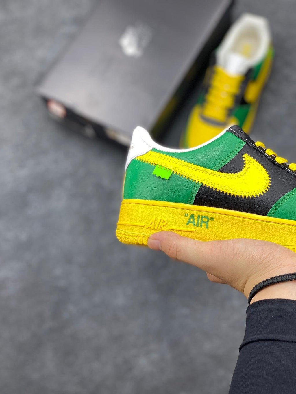 Designer LV x Off-wht x NK Air ForGLAMI 1 1A9V9C