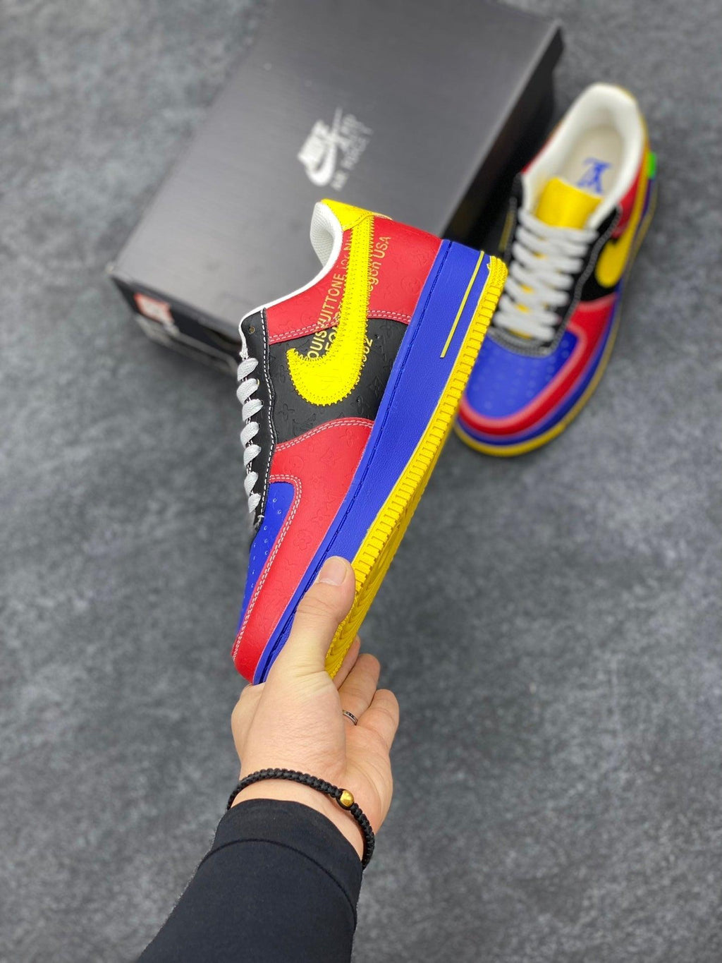Designer LV x Off-wht x NK Air ForGLAMI 1 1A9V9D