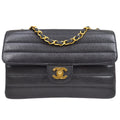 CHANEL 1994-1996 Large Horizontal Classic Single Flap 24842