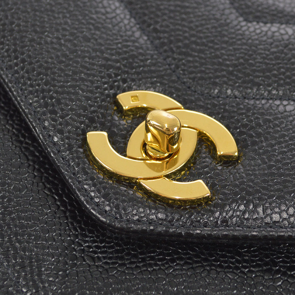CHANEL 1994-1996 Mini Chevron Letter Flap 55604