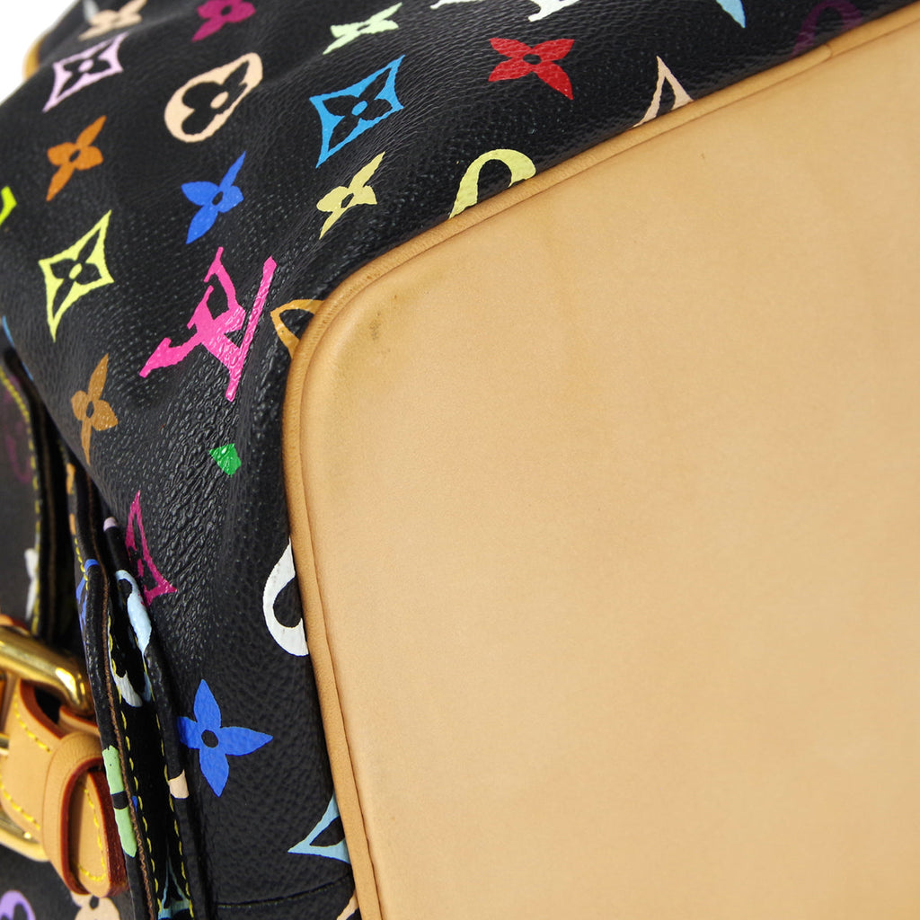LOUIS VUITTON PETITE NOE DRAWSTRING SHOULDER BAG MONOGRAM MULTI M42230