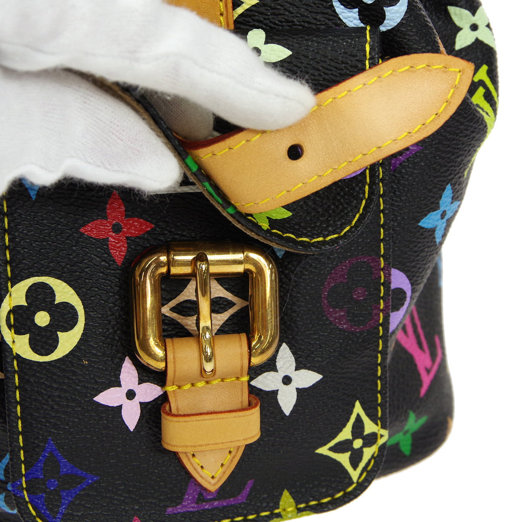LOUIS VUITTON PETITE NOE DRAWSTRING SHOULDER BAG MONOGRAM MULTI M42230