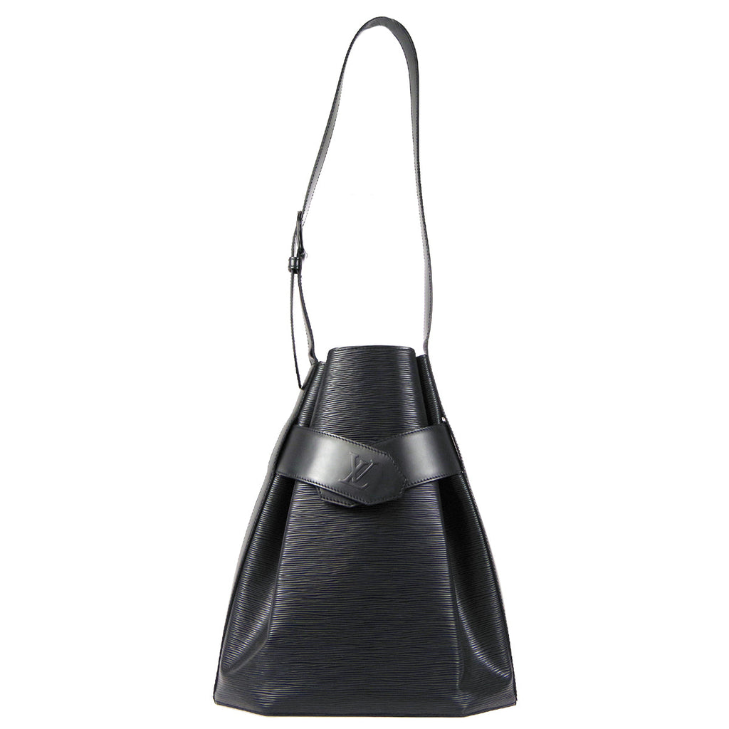 LOUIS VUITTON SAC DEPAULE GM SHOULDER BAG NOIR EPI M80155