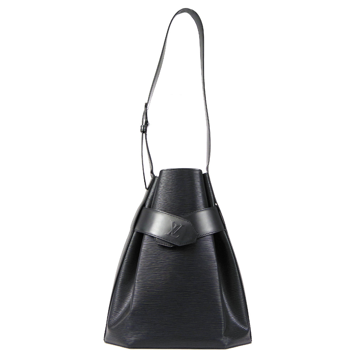 LOUIS VUITTON SAC DEPAULE GM SHOULDER BAG NOIR EPI M80155
