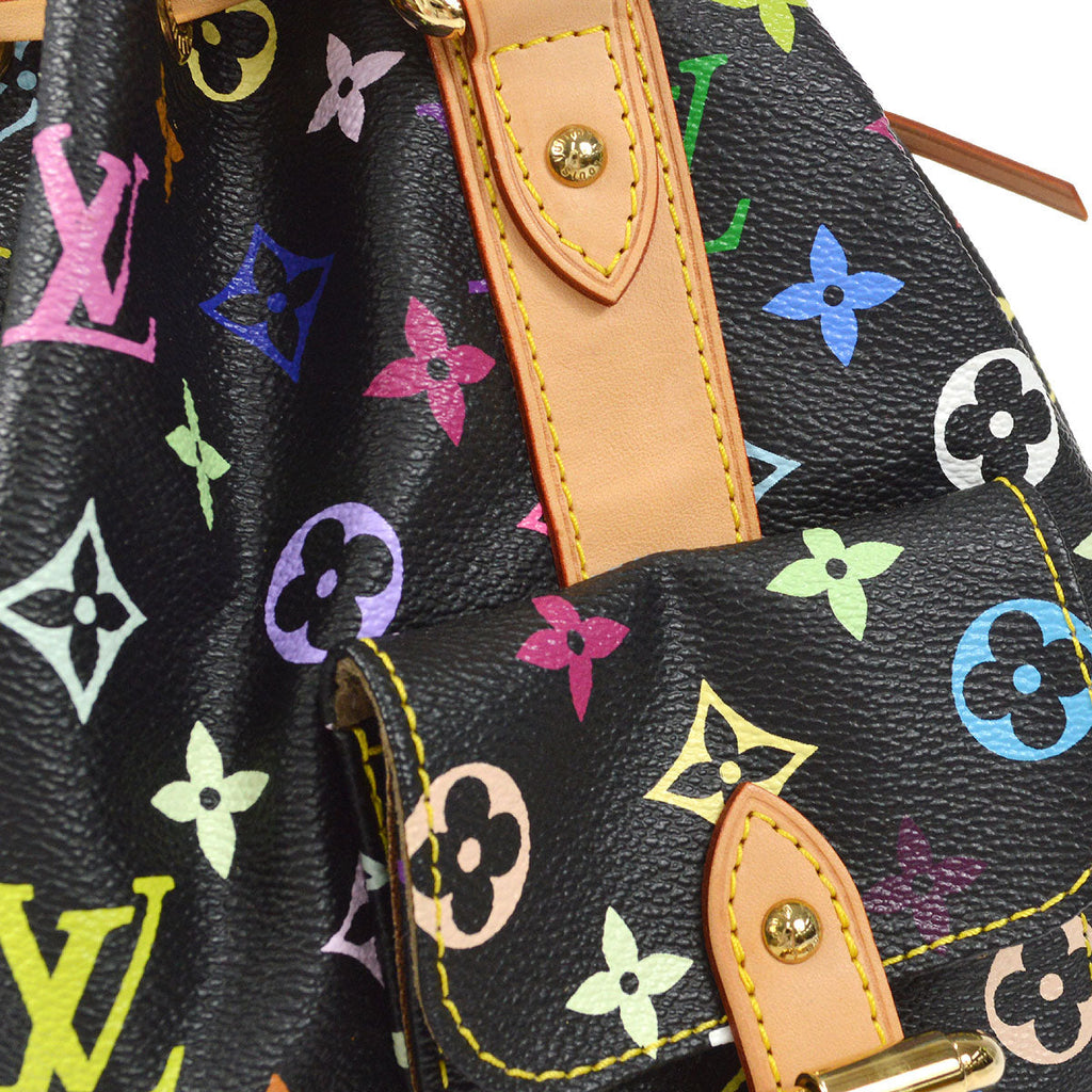 LOUIS VUITTON PETITE NOE DRAWSTRING SHOULDER BAG MONOGRAM MULTI M42230