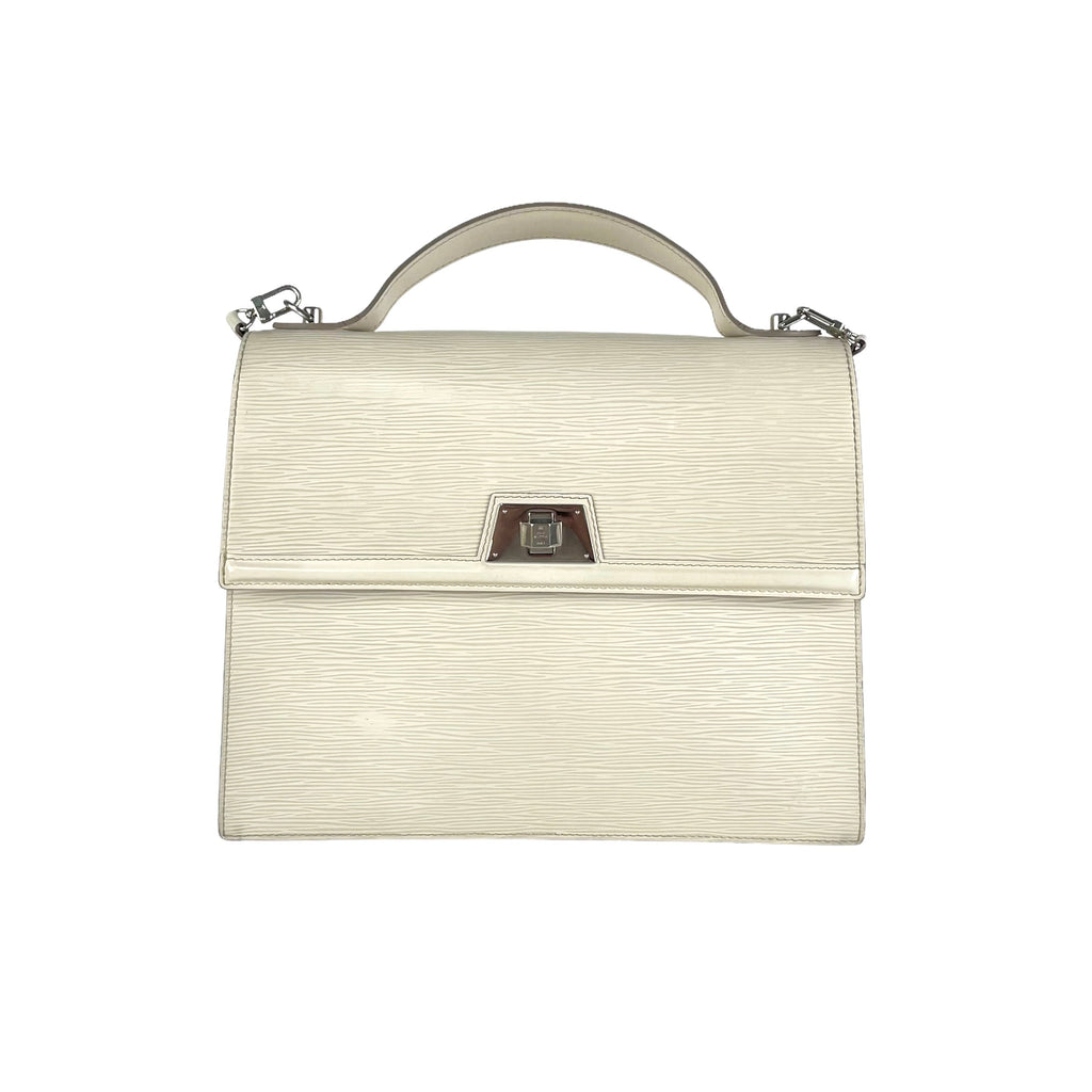 Louis Vuitton Epi Top Handle Bag Cream