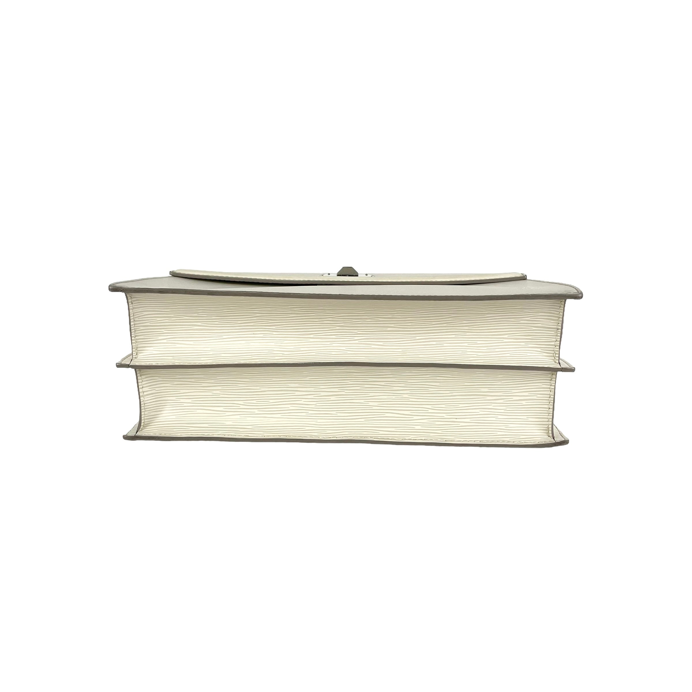 Louis Vuitton Epi Top Handle Bag Cream