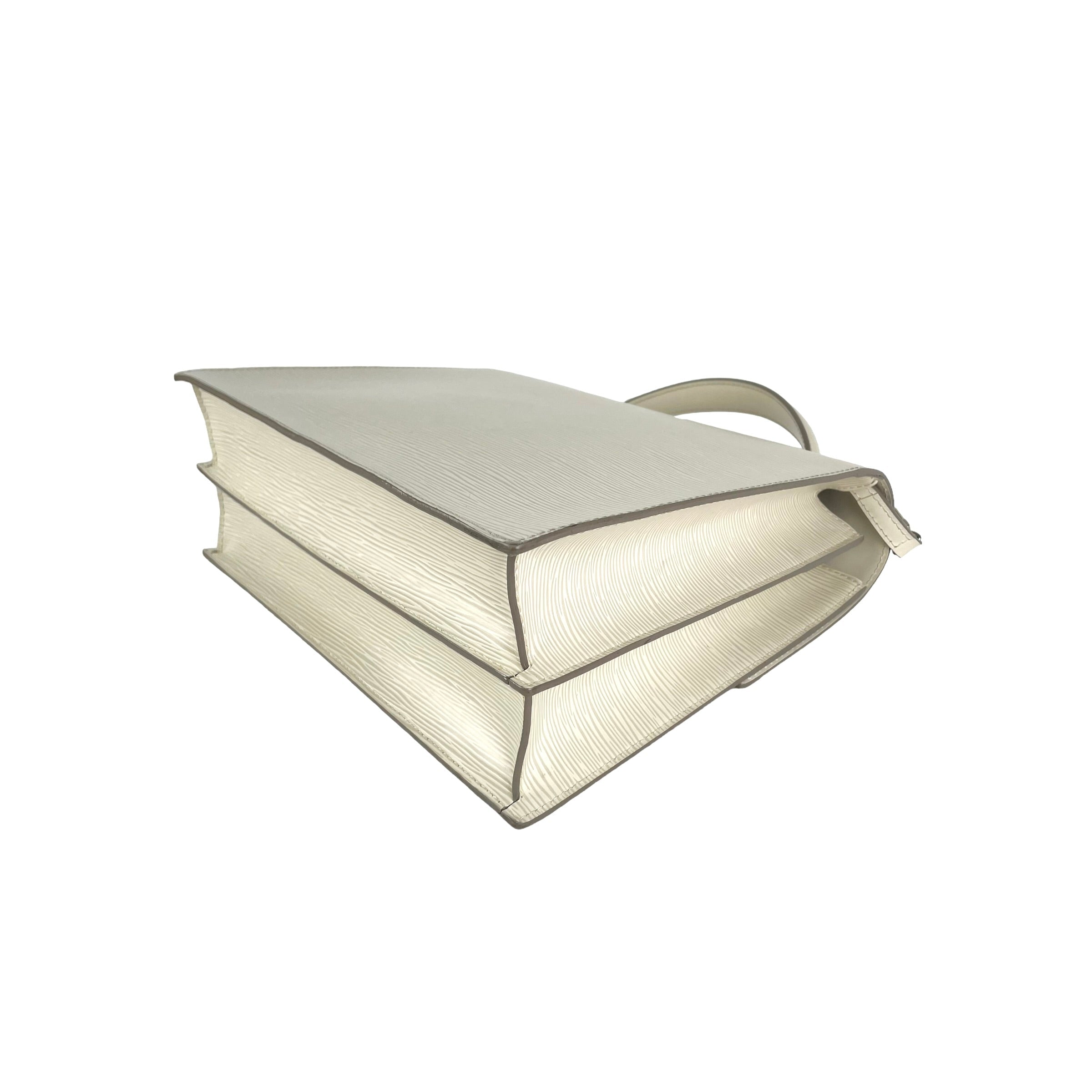 Louis Vuitton Epi Top Handle Bag Cream