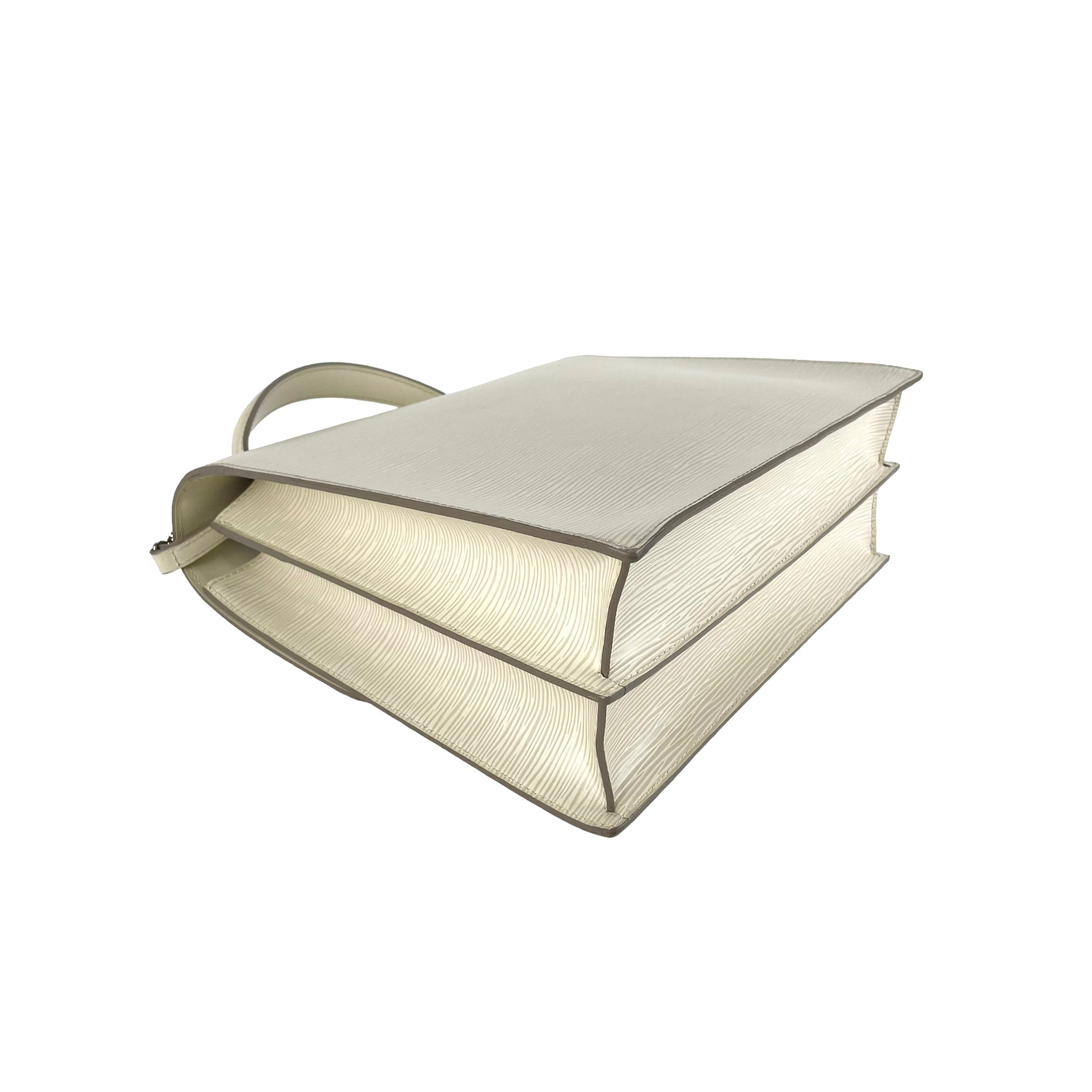 Louis Vuitton Epi Top Handle Bag Cream