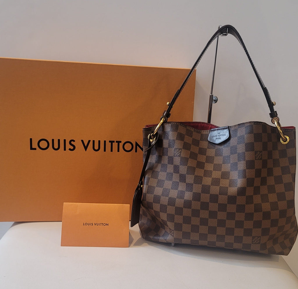 LOUIS VUITTON Damier Ebene Graceful PM