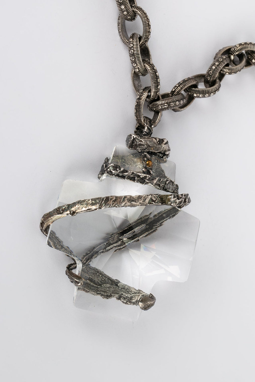 Collier croix Swarovski