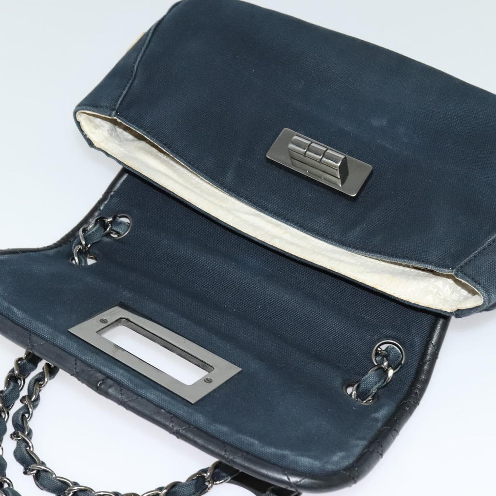 Chanel Mademoiselle Canvas Shoulder Bag