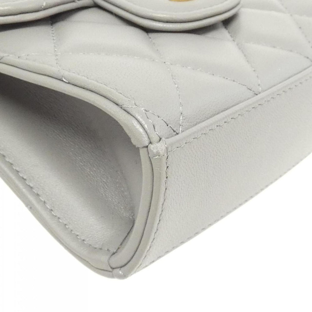 Chanel Leather Handle Bag with Box and Dust Bag