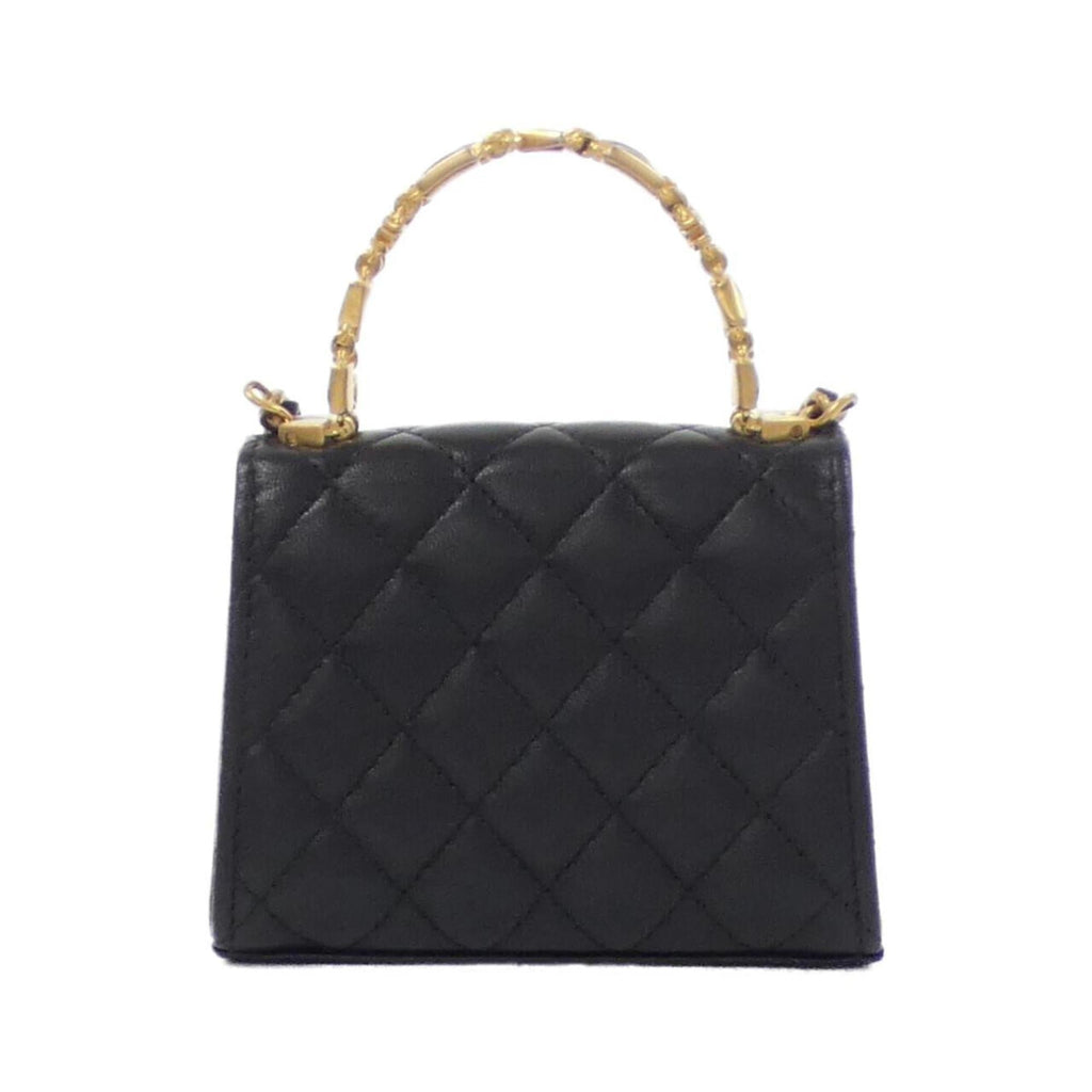 Chanel Leather Coco Handle Bag with Dust Bag and Good Condition