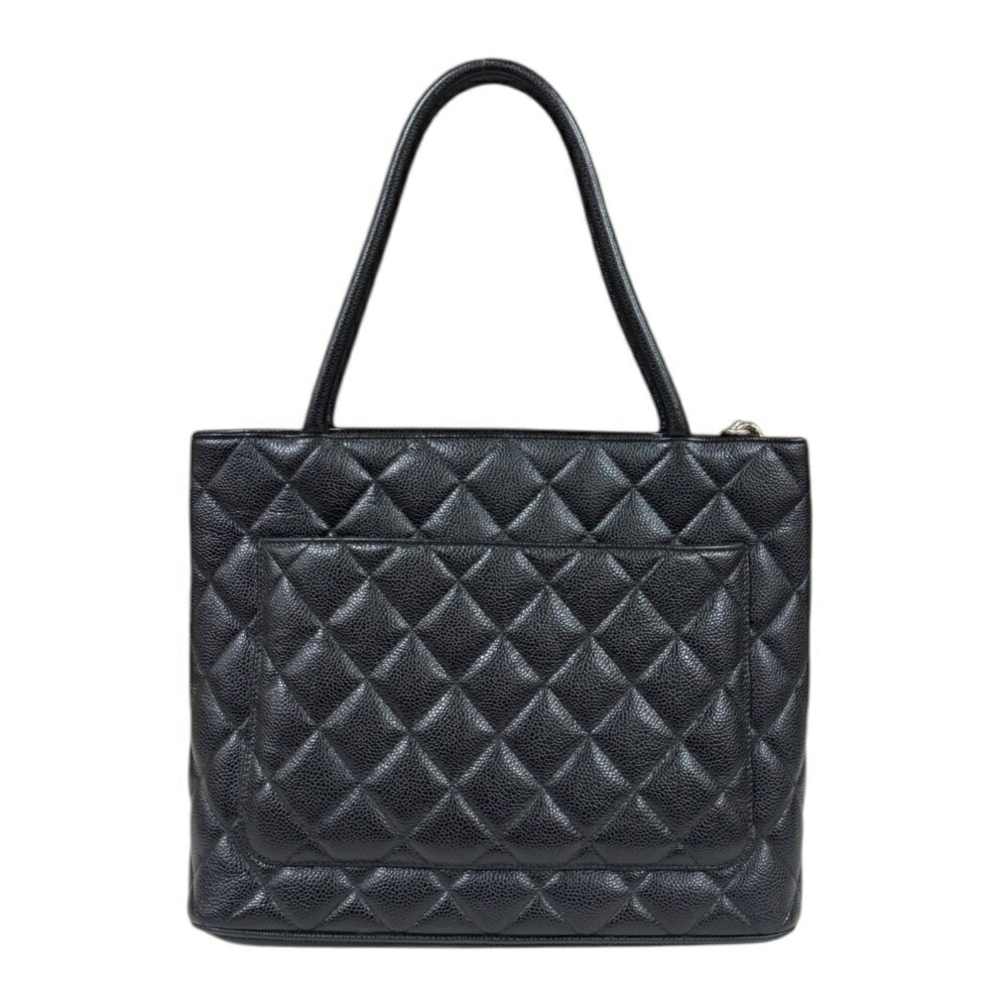 Chanel Leather Medaillon Tote Bag with Minor Wear