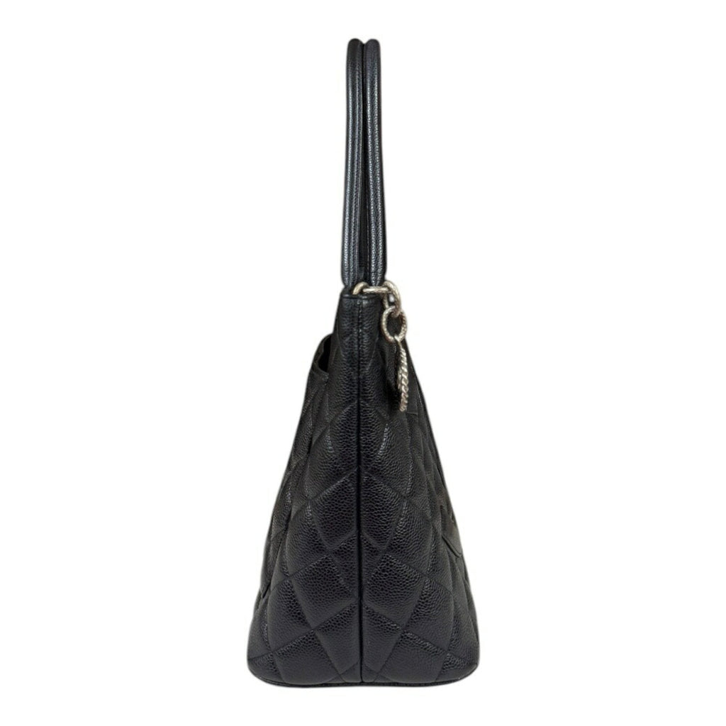 Chanel Leather Medaillon Tote Bag with Minor Wear