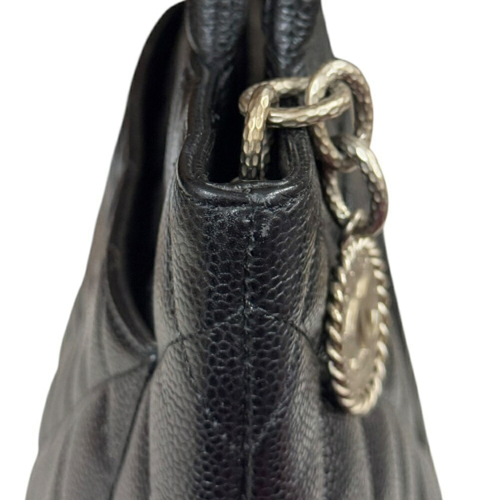 Chanel Leather Medaillon Tote Bag with Minor Wear